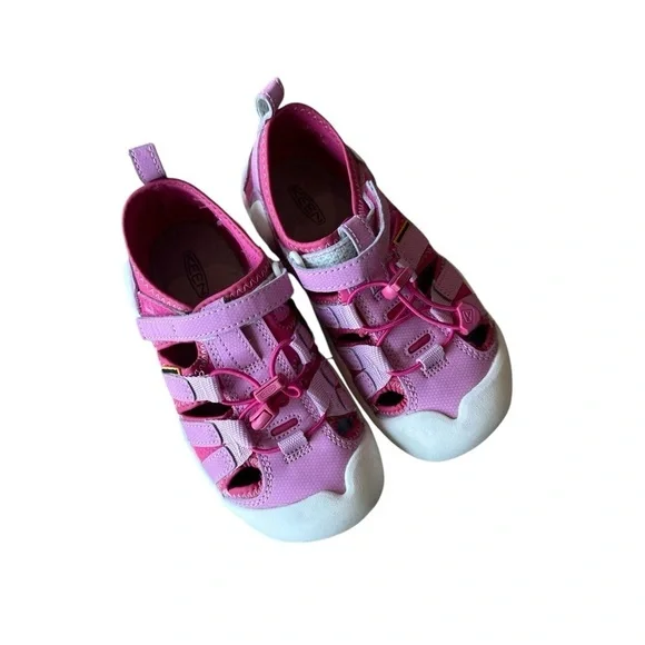 Keen Knotch Creek Girls Sandals Closed Toed Hiking Water Shoe in Pink - Picture 1 of 7